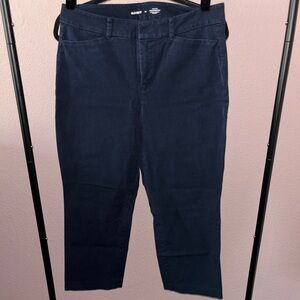 Straight Pixie Blue Pants